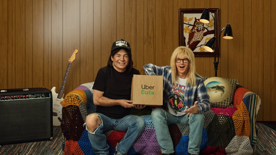 Uber Eats at the Super Bowl